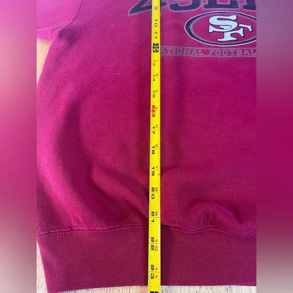 Vintage Lee Sport San Francisco 49ers Crewneck Sweatshirt Made USA XL - Picture 11 of 11